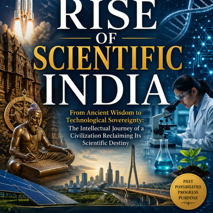 THE RISE OF SCIENTIFIC INDIA From Ancient Wisdom to Technological Sovereignty: The Intellectual Journey of a Civilization Reclaiming Its Scientific Destiny By Devanssh Mehta (M.Pharm., MBA, B.Pharm.)