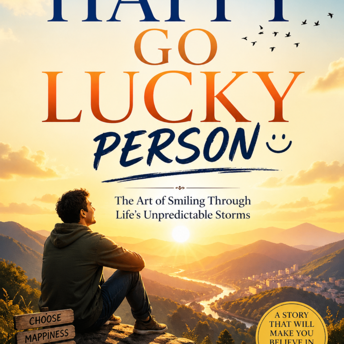 Happy Go Lucky Person The Art of Smiling Through Life’s Unpredictable Storms A Novel by Devanssh Mehta