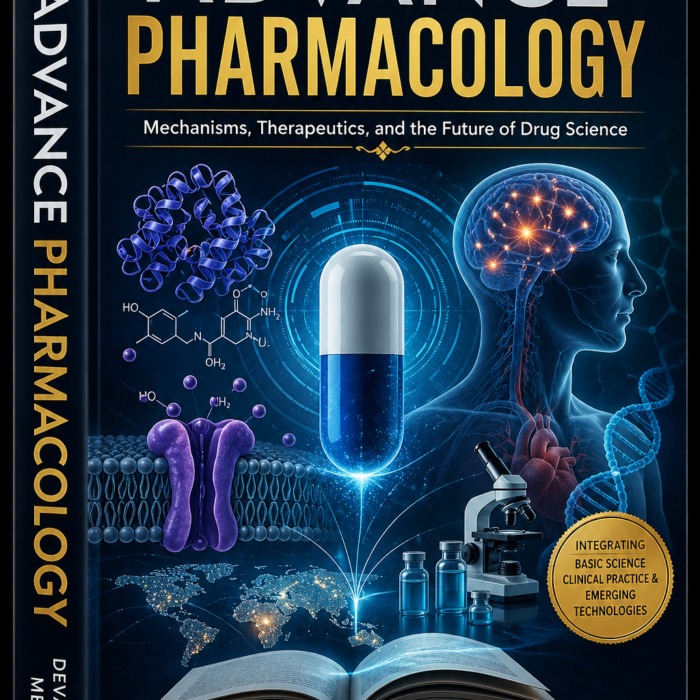 Advance Pharmacology Mechanisms, Therapeutics, and the Future of Drug Science Author: Devanssh Mehta M.Pharm (Pharmacology), MBA, B.Pharm. Pharmaceutical Author and Research Scholar ________________________________________